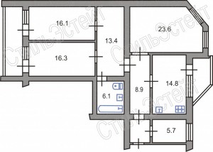 ул. Аграрная (г. Винница, Старогородской район) - Продається квартира, 42000 $ - АФНУ