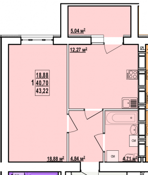 ул. Елизаветинская, 2Б (г. Харьков, Червонозаводский район) - Продається квартира в новобудові, 39600 $ - АФНУ