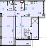 ул. Авиационная, 39 (г. Харьков, Дзержинский район) - Продається квартира в новобудові, 2644070 грн. - АФНУ