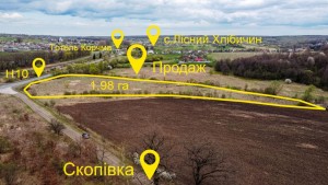 Лісний Хлібичин (с. Лесной Хлебичин, Коломыйский район) - Продається коммерційна ділянка, 160000 $ - АФНУ